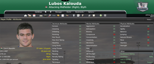 2 lubos kalouda new right winger