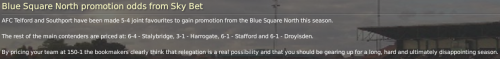 3 blue square northern odds