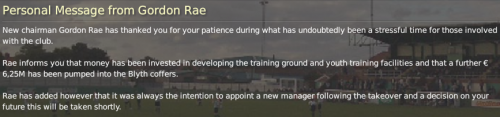 5 message from the new chairman