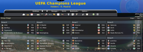 4 champions league groups 2015