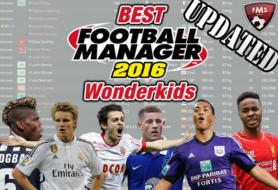 football manager 2016 wonderkids list