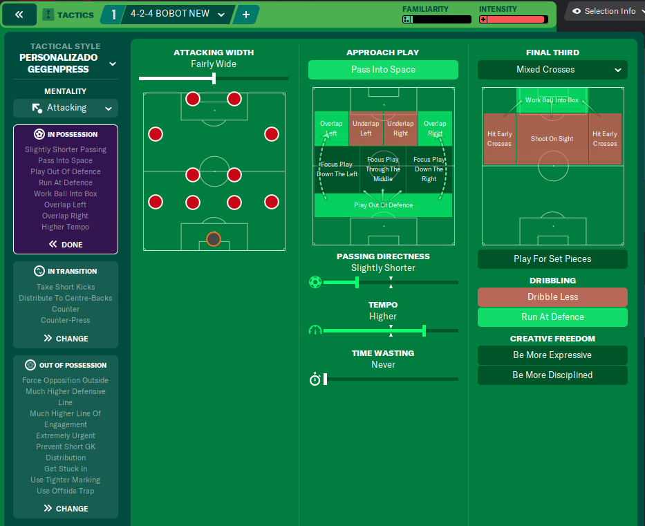 Goal Hoarder / High Scoring FM21 Tactic