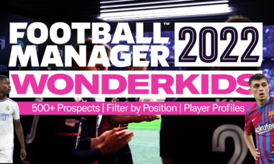 Best FM22 Wonderkids Football Manager 2022