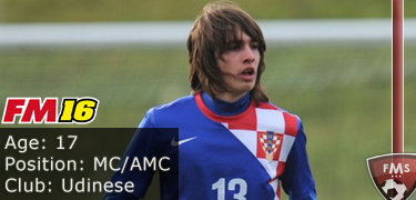 FM16 player profile, Andrija Balic2, image