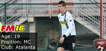 FM16 player profile, Luca Valzania, image