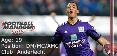 FM 2017 Player Profile - Youri Tielemans • Football Manager Stories